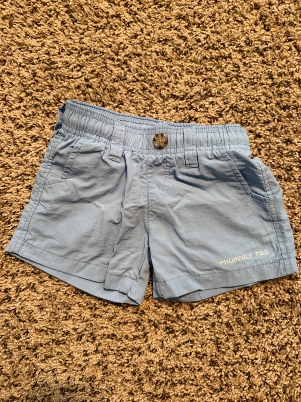 Light Blue 'Properly Tied' Mallard Shorts